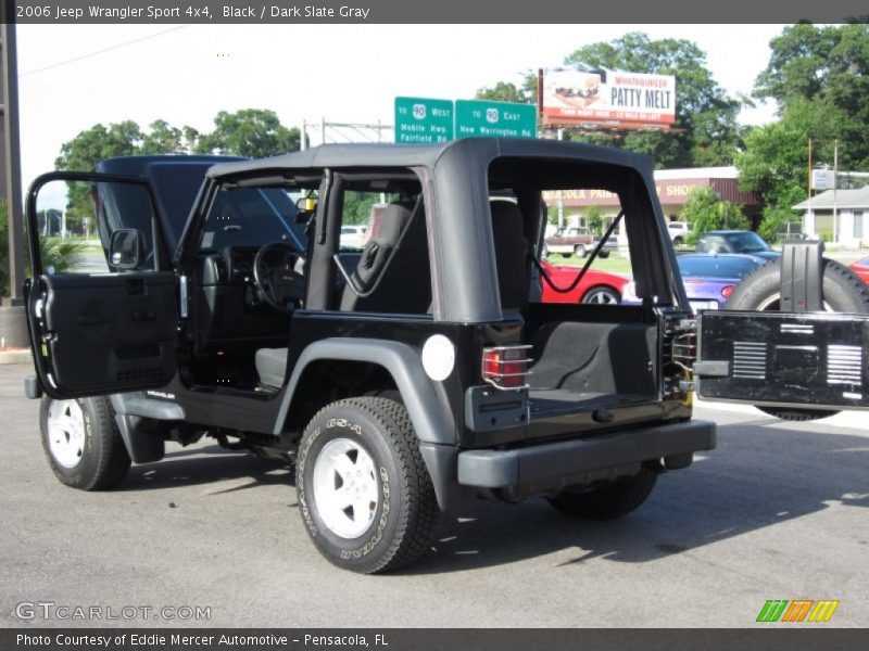 Black / Dark Slate Gray 2006 Jeep Wrangler Sport 4x4
