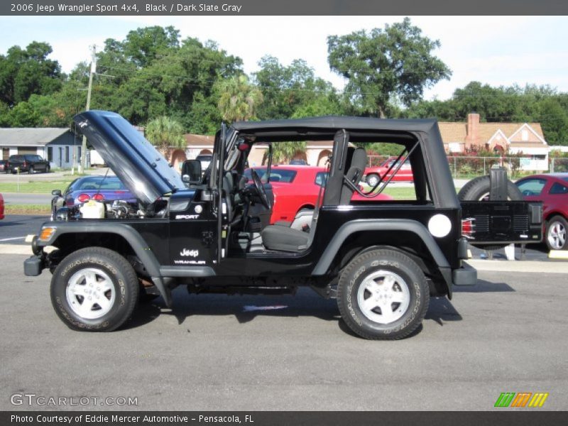 Black / Dark Slate Gray 2006 Jeep Wrangler Sport 4x4