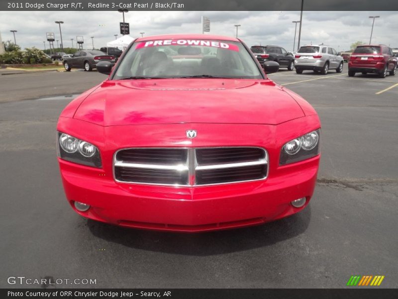 Redline 3-Coat Pearl / Black/Tan 2011 Dodge Charger R/T