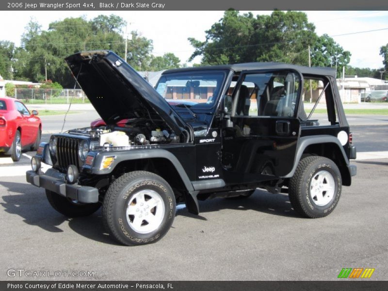 Black / Dark Slate Gray 2006 Jeep Wrangler Sport 4x4