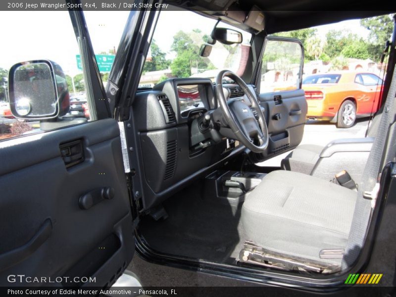Black / Dark Slate Gray 2006 Jeep Wrangler Sport 4x4