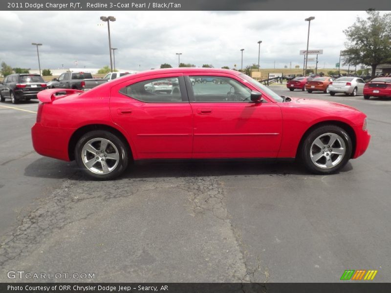 Redline 3-Coat Pearl / Black/Tan 2011 Dodge Charger R/T