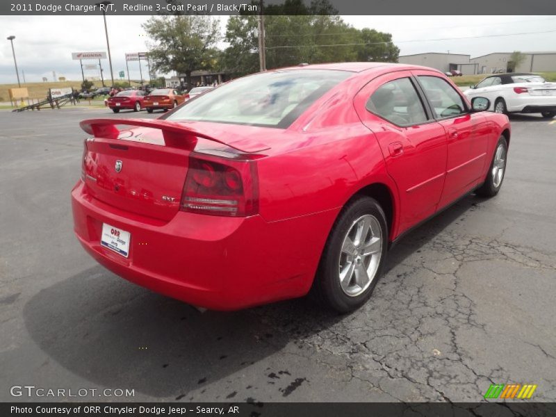 Redline 3-Coat Pearl / Black/Tan 2011 Dodge Charger R/T