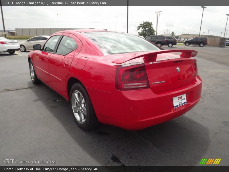 Redline 3-Coat Pearl / Black/Tan 2011 Dodge Charger R/T