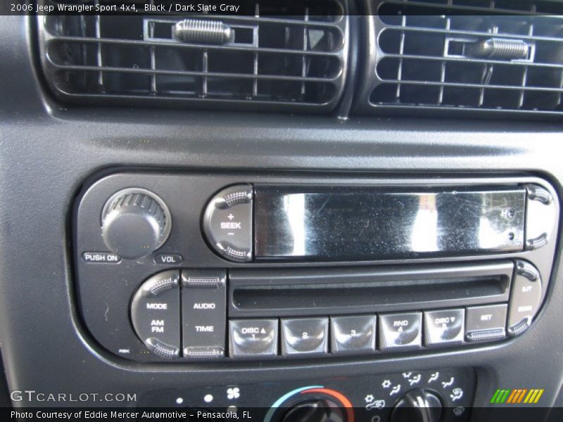 Black / Dark Slate Gray 2006 Jeep Wrangler Sport 4x4