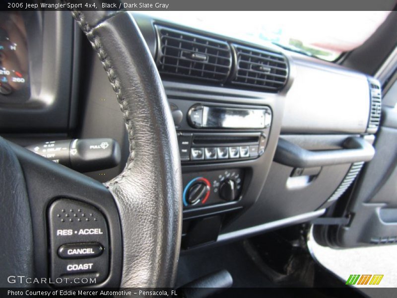 Black / Dark Slate Gray 2006 Jeep Wrangler Sport 4x4