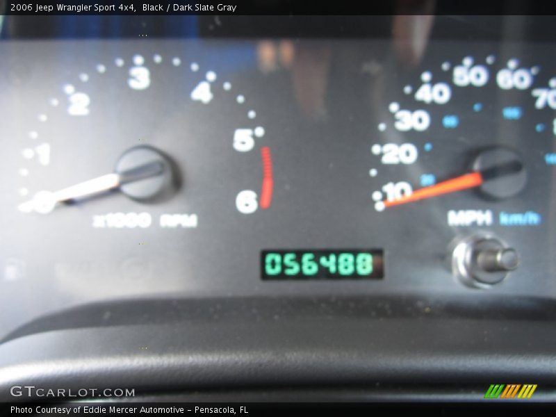 Black / Dark Slate Gray 2006 Jeep Wrangler Sport 4x4