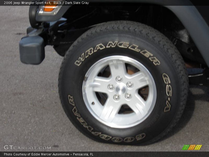 Black / Dark Slate Gray 2006 Jeep Wrangler Sport 4x4