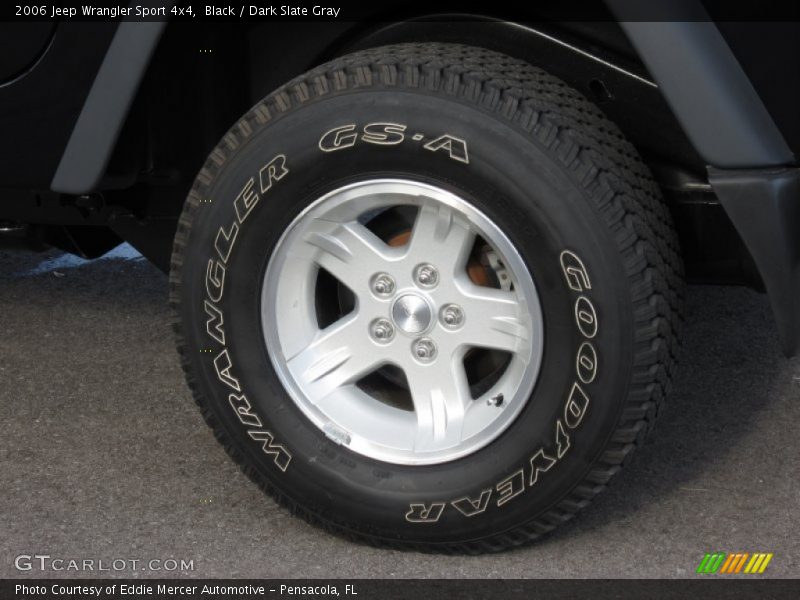 Black / Dark Slate Gray 2006 Jeep Wrangler Sport 4x4