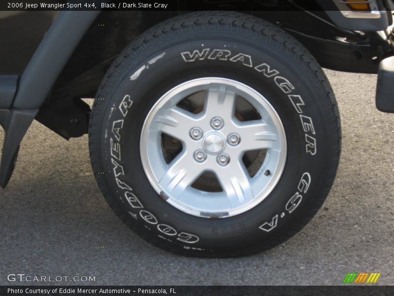 Black / Dark Slate Gray 2006 Jeep Wrangler Sport 4x4