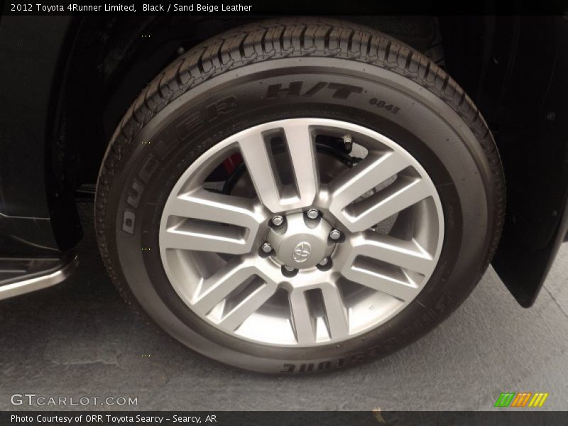 Black / Sand Beige Leather 2012 Toyota 4Runner Limited