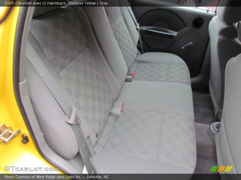 Summer Yellow / Gray 2005 Chevrolet Aveo LS Hatchback