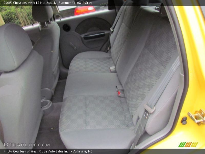 Summer Yellow / Gray 2005 Chevrolet Aveo LS Hatchback