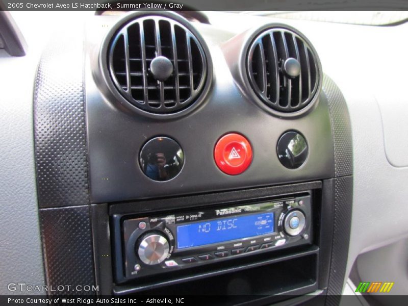 Summer Yellow / Gray 2005 Chevrolet Aveo LS Hatchback