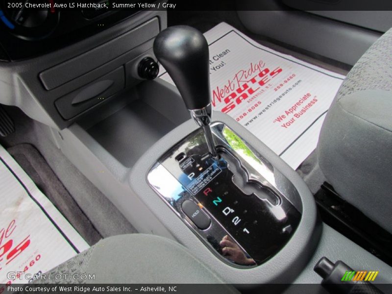 Summer Yellow / Gray 2005 Chevrolet Aveo LS Hatchback