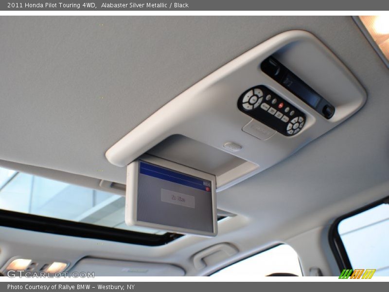 Alabaster Silver Metallic / Black 2011 Honda Pilot Touring 4WD