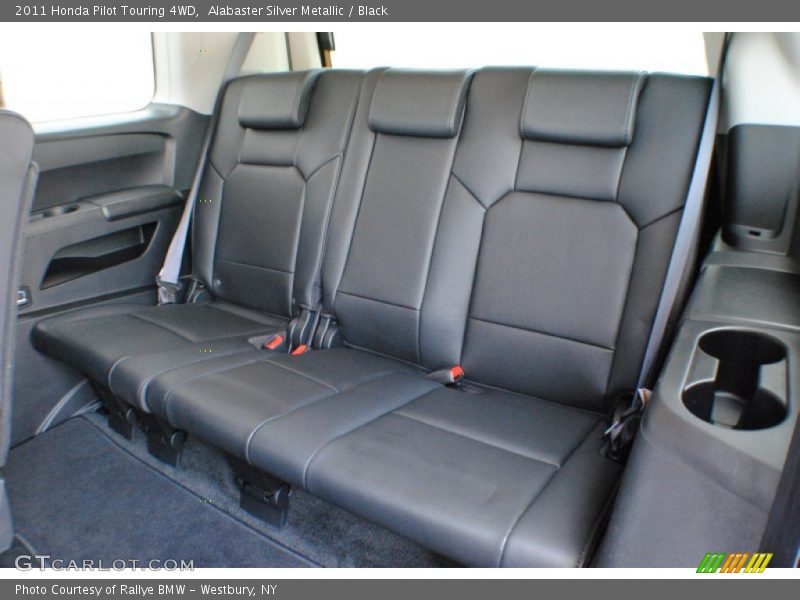 Alabaster Silver Metallic / Black 2011 Honda Pilot Touring 4WD