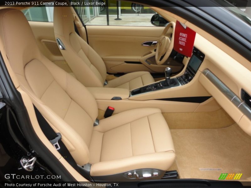  2013 911 Carrera Coupe Luxor Beige Interior