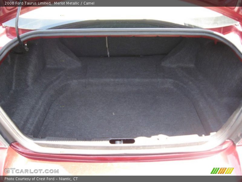 Merlot Metallic / Camel 2008 Ford Taurus Limited