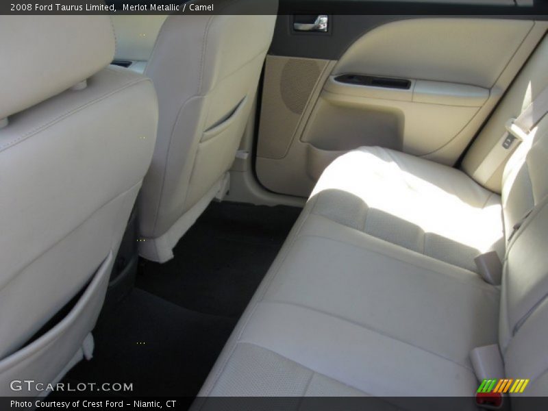Merlot Metallic / Camel 2008 Ford Taurus Limited