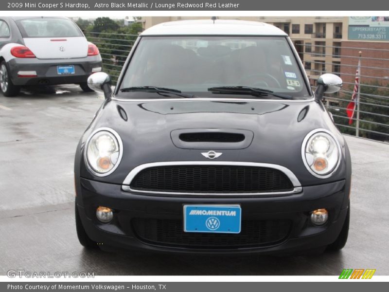 Astro Black Metallic / Lounge Redwood Red Leather 2009 Mini Cooper S Hardtop
