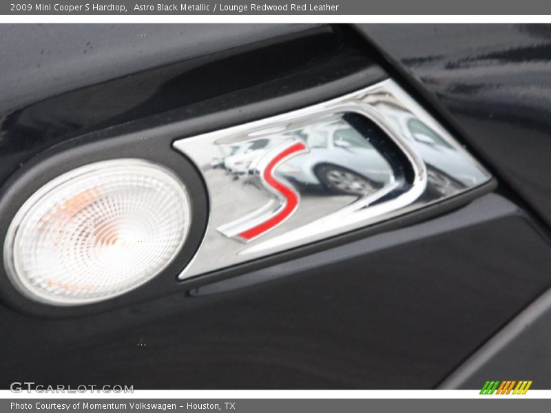 Astro Black Metallic / Lounge Redwood Red Leather 2009 Mini Cooper S Hardtop