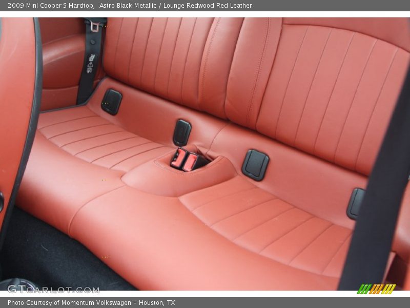 Astro Black Metallic / Lounge Redwood Red Leather 2009 Mini Cooper S Hardtop