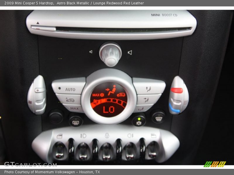 Astro Black Metallic / Lounge Redwood Red Leather 2009 Mini Cooper S Hardtop