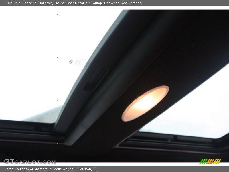 Astro Black Metallic / Lounge Redwood Red Leather 2009 Mini Cooper S Hardtop