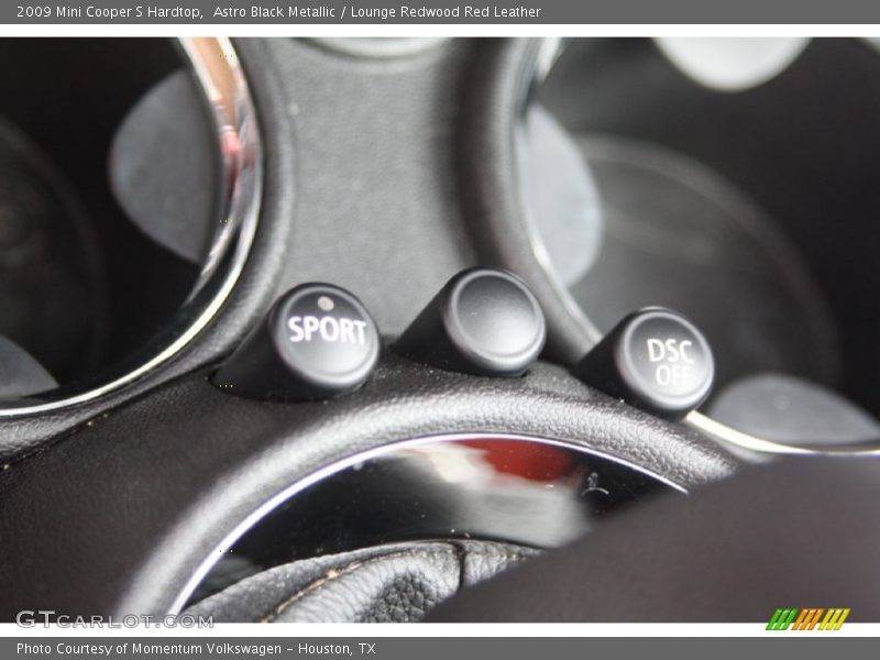 Astro Black Metallic / Lounge Redwood Red Leather 2009 Mini Cooper S Hardtop