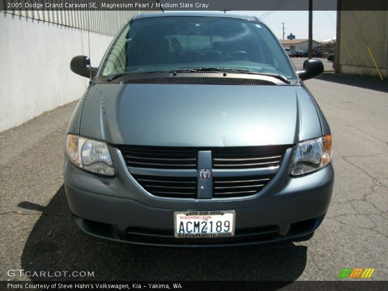 Magnesium Pearl / Medium Slate Gray 2005 Dodge Grand Caravan SE