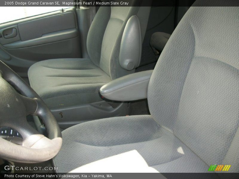 Magnesium Pearl / Medium Slate Gray 2005 Dodge Grand Caravan SE