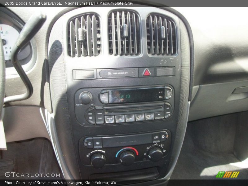 Magnesium Pearl / Medium Slate Gray 2005 Dodge Grand Caravan SE