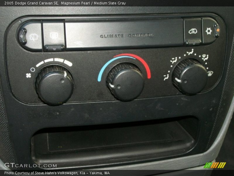 Magnesium Pearl / Medium Slate Gray 2005 Dodge Grand Caravan SE