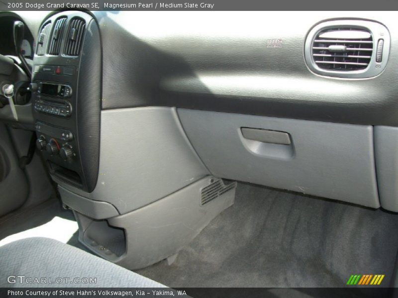 Magnesium Pearl / Medium Slate Gray 2005 Dodge Grand Caravan SE