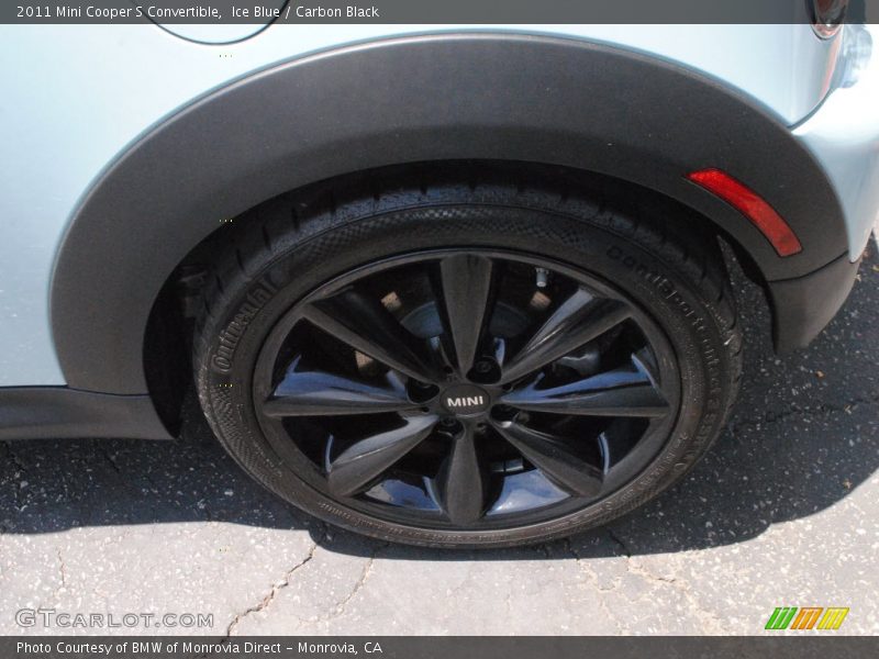 Ice Blue / Carbon Black 2011 Mini Cooper S Convertible