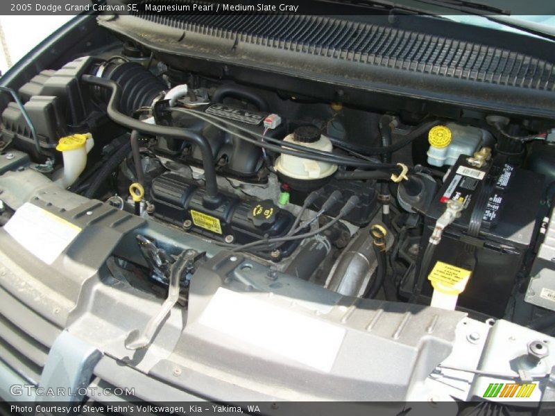 Magnesium Pearl / Medium Slate Gray 2005 Dodge Grand Caravan SE