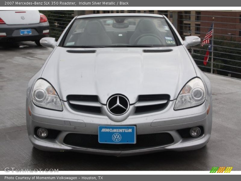 Iridium Silver Metallic / Black 2007 Mercedes-Benz SLK 350 Roadster