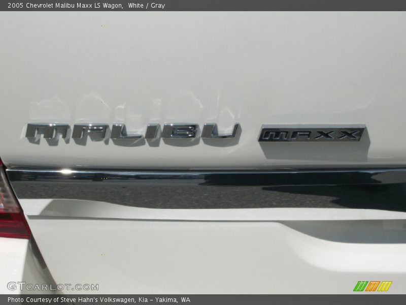 White / Gray 2005 Chevrolet Malibu Maxx LS Wagon