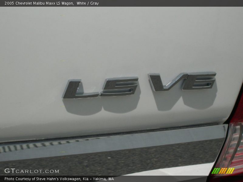 White / Gray 2005 Chevrolet Malibu Maxx LS Wagon