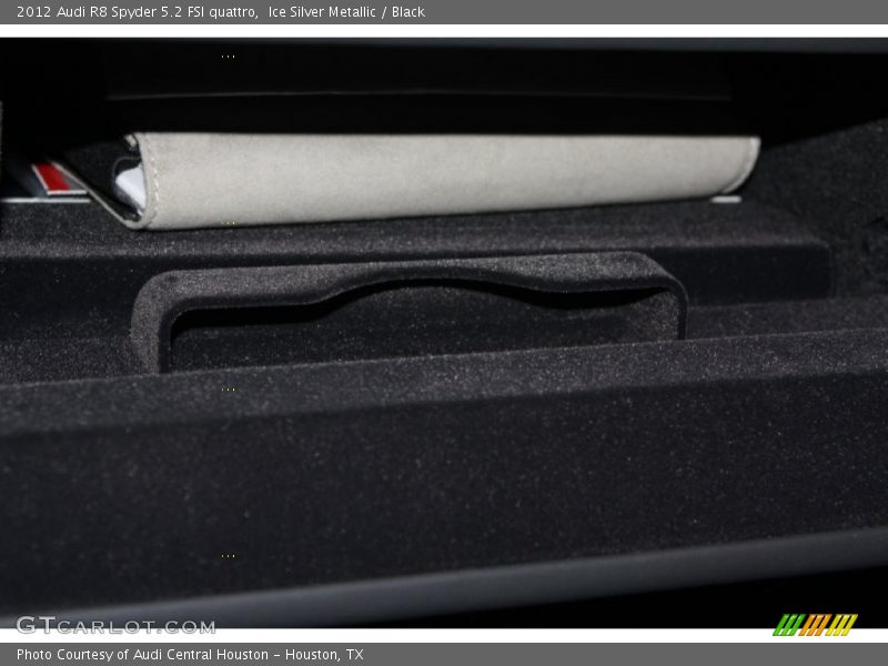 Ice Silver Metallic / Black 2012 Audi R8 Spyder 5.2 FSI quattro