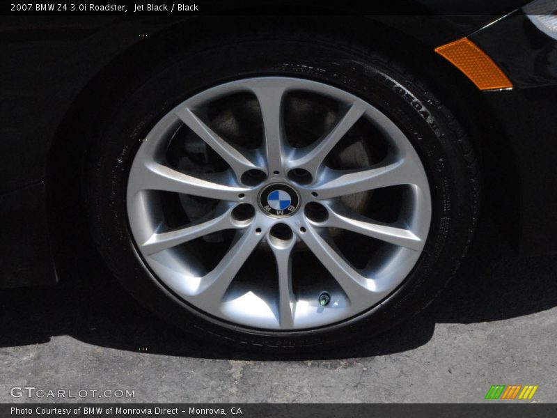 Jet Black / Black 2007 BMW Z4 3.0i Roadster