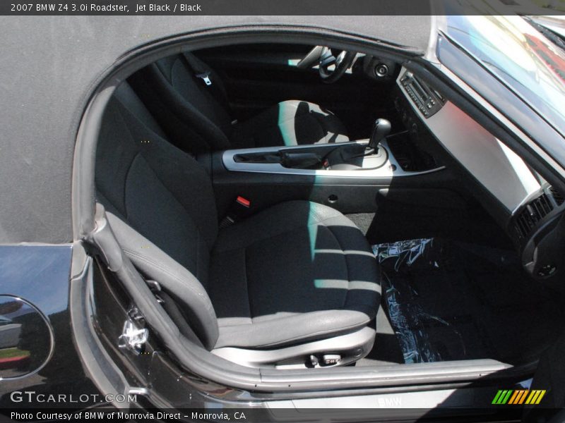 Jet Black / Black 2007 BMW Z4 3.0i Roadster