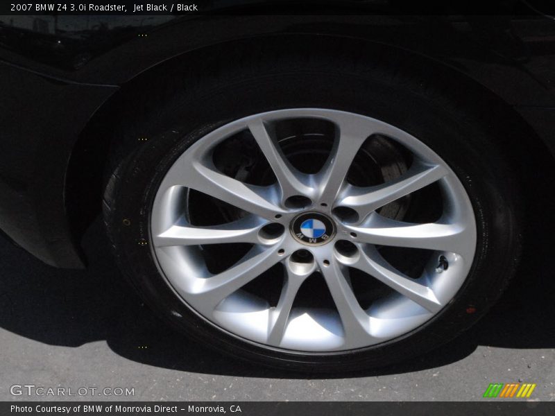 Jet Black / Black 2007 BMW Z4 3.0i Roadster
