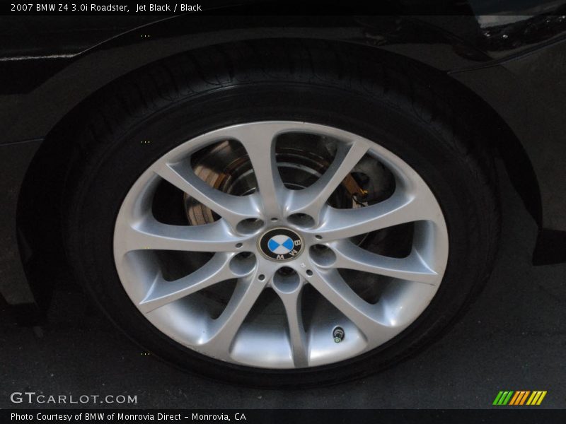 Jet Black / Black 2007 BMW Z4 3.0i Roadster