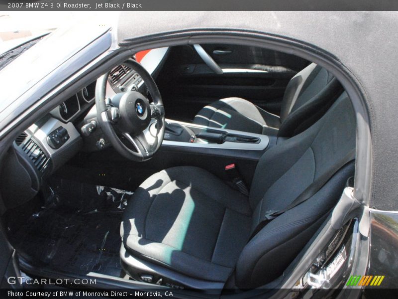 Jet Black / Black 2007 BMW Z4 3.0i Roadster