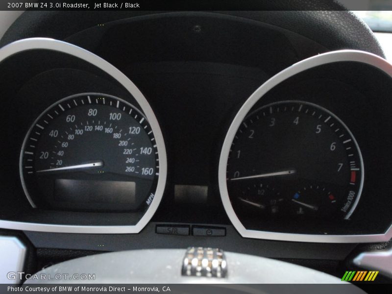 Jet Black / Black 2007 BMW Z4 3.0i Roadster