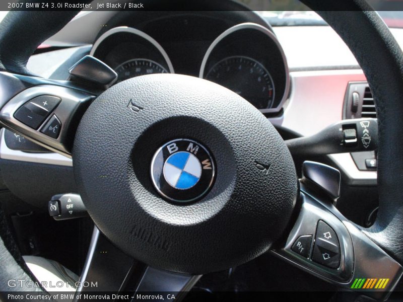 Jet Black / Black 2007 BMW Z4 3.0i Roadster