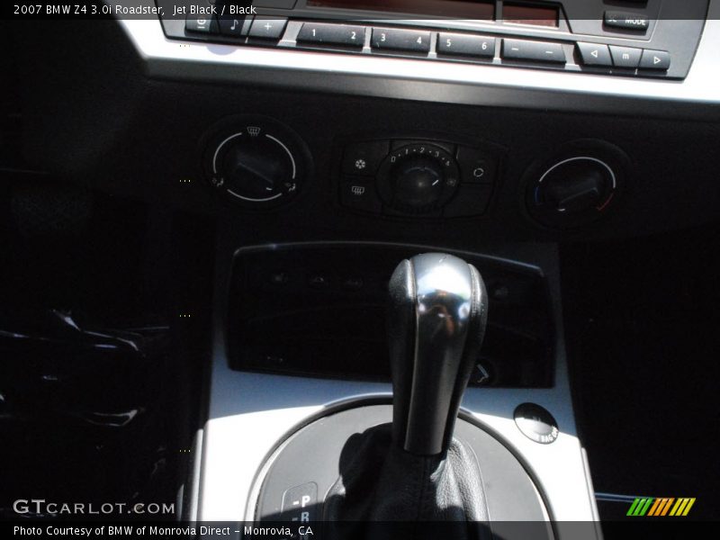 Jet Black / Black 2007 BMW Z4 3.0i Roadster