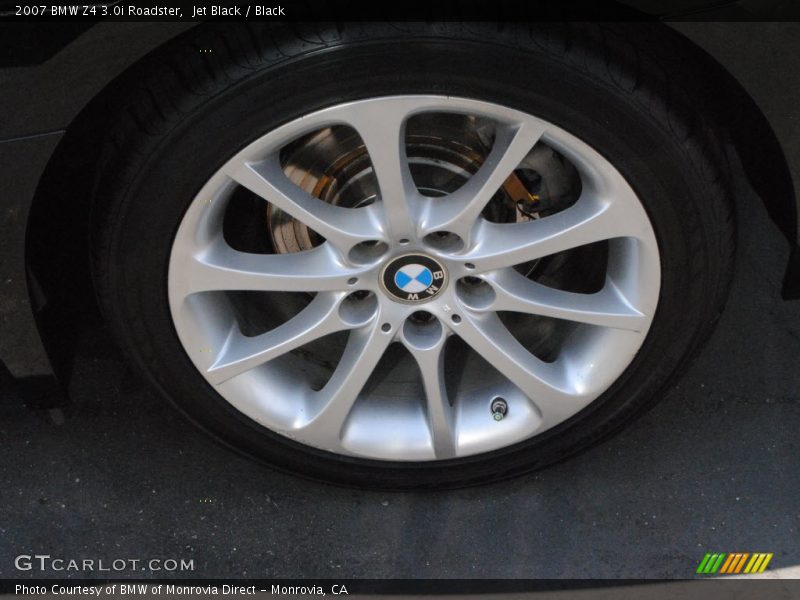 Jet Black / Black 2007 BMW Z4 3.0i Roadster